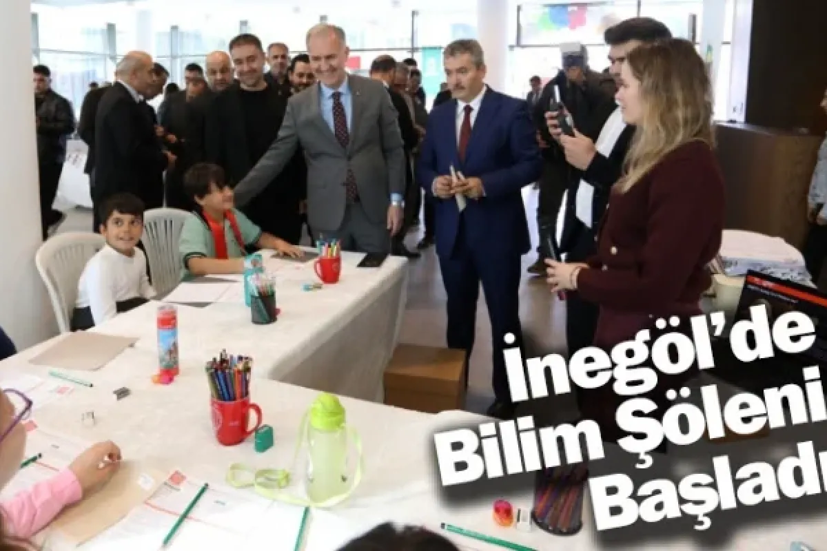 İnegöl’de Bilim Şöleni Başladı