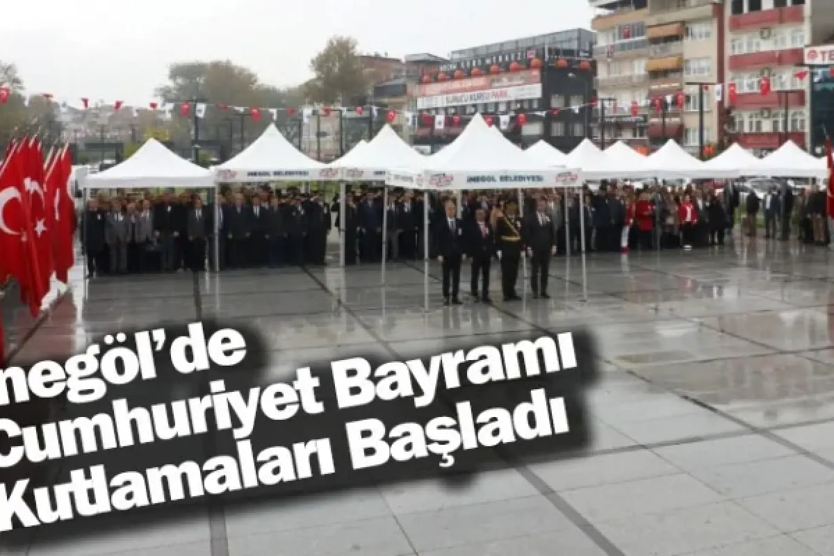 İnegöl’de Cumhuriyet Bayramı Kutlamaları Başladı