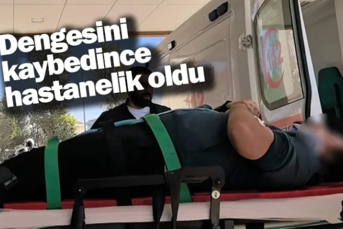 Dengesini kaybedince hastanelik oldu
