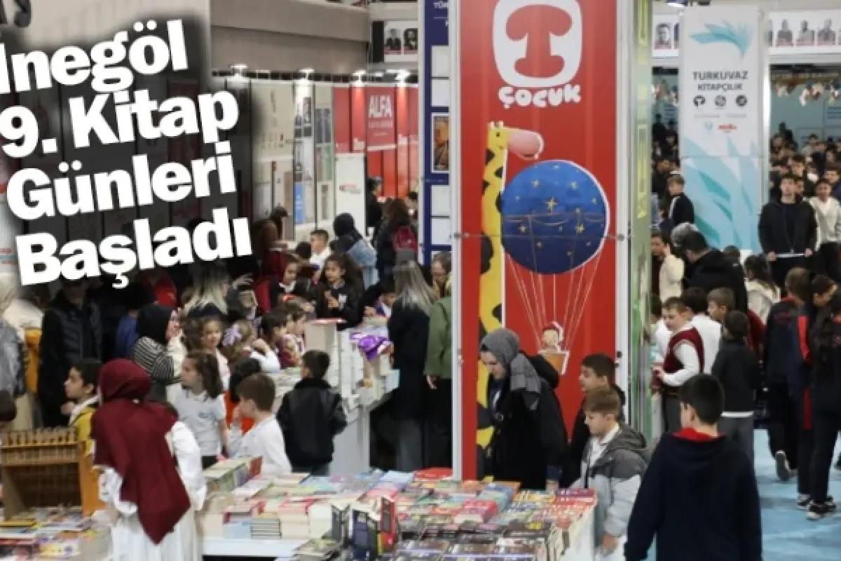 İnegöl 9. Kitap Günleri Başladı