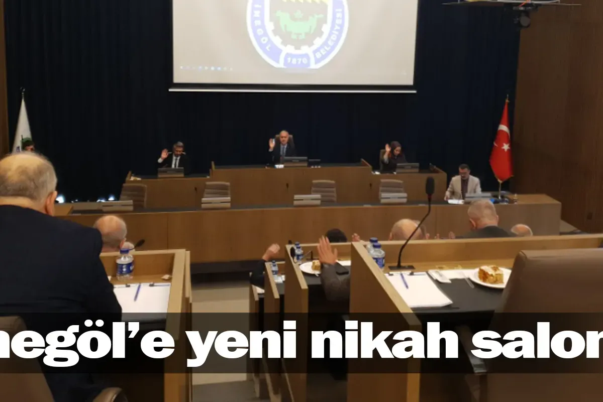 İnegöl'e yeni nikah salonu