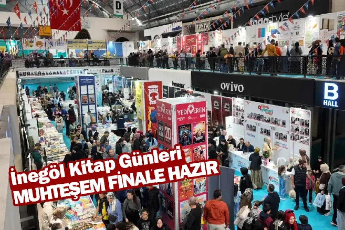 İnegöl Kitap Günleri Muhteşem Finale Hazır