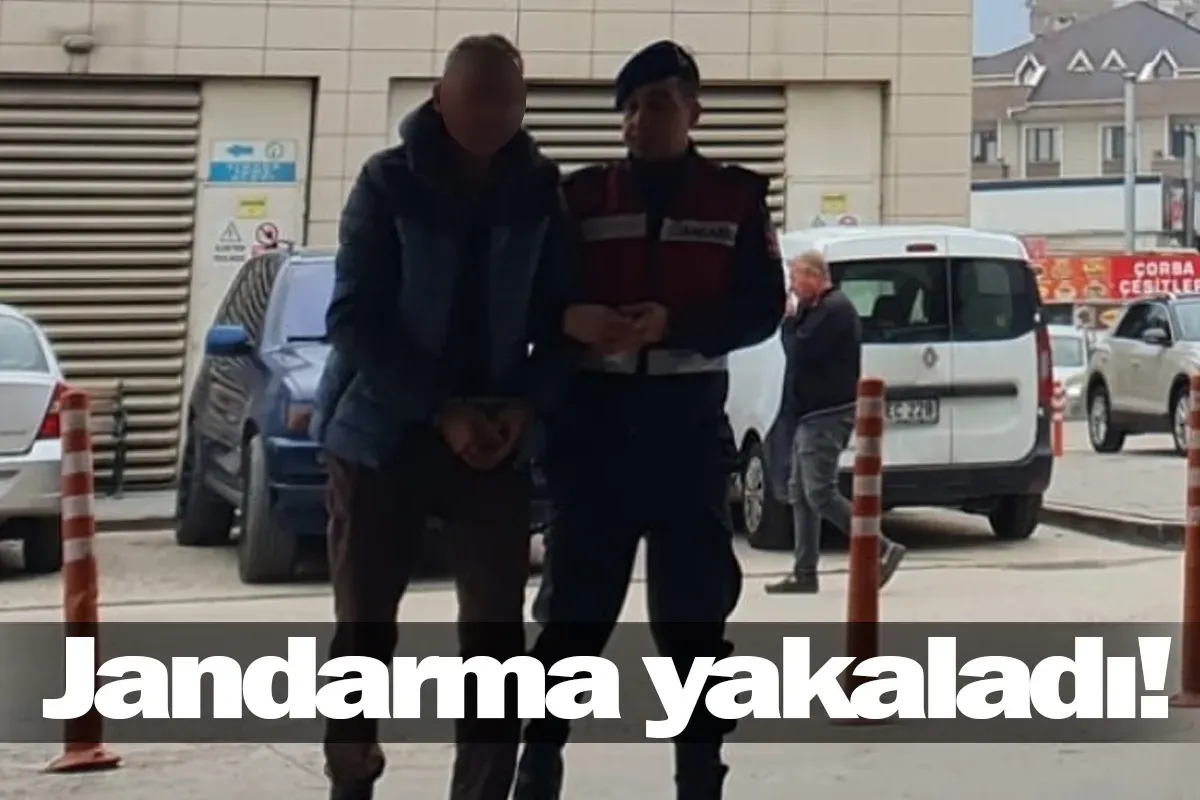 Jandarma yakaladı!
