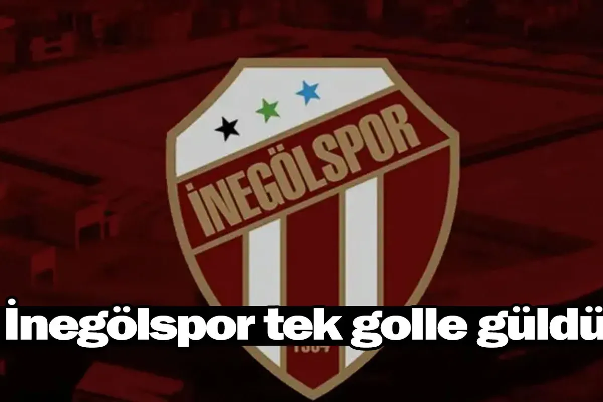 İnegölspor tek golle güldü