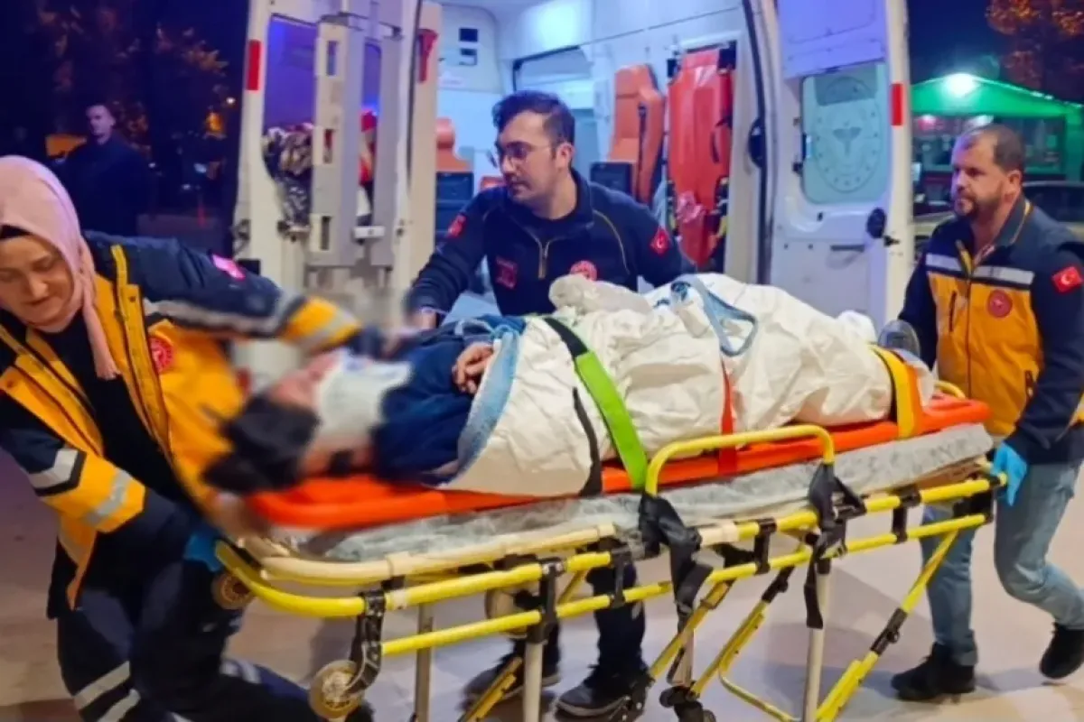 İnegöl'de feci olay! Yaşam mücadelesi veriyor!