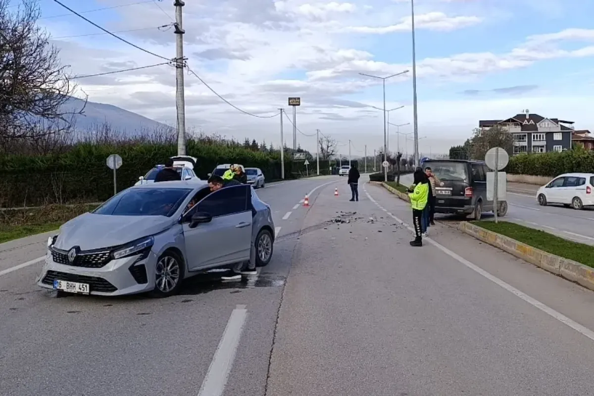 Çevre yolunda korkutan kaza