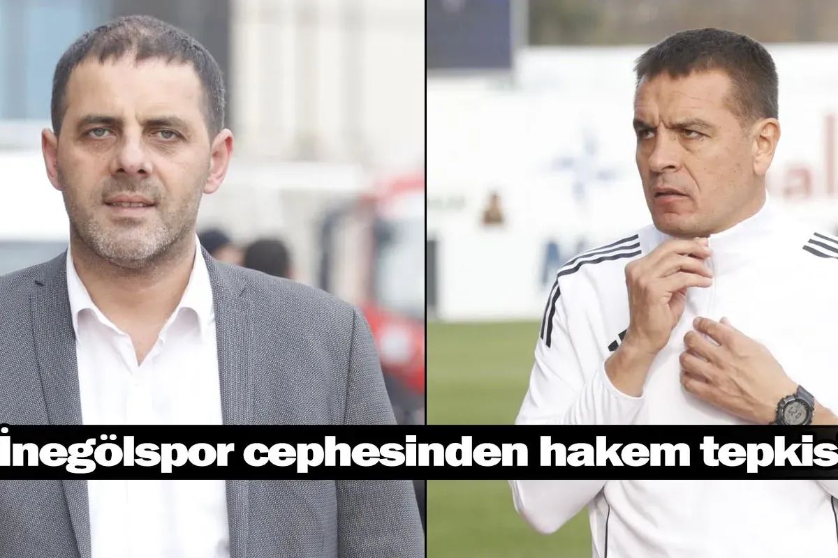 İnegölspor cephesinden hakem tepkisi