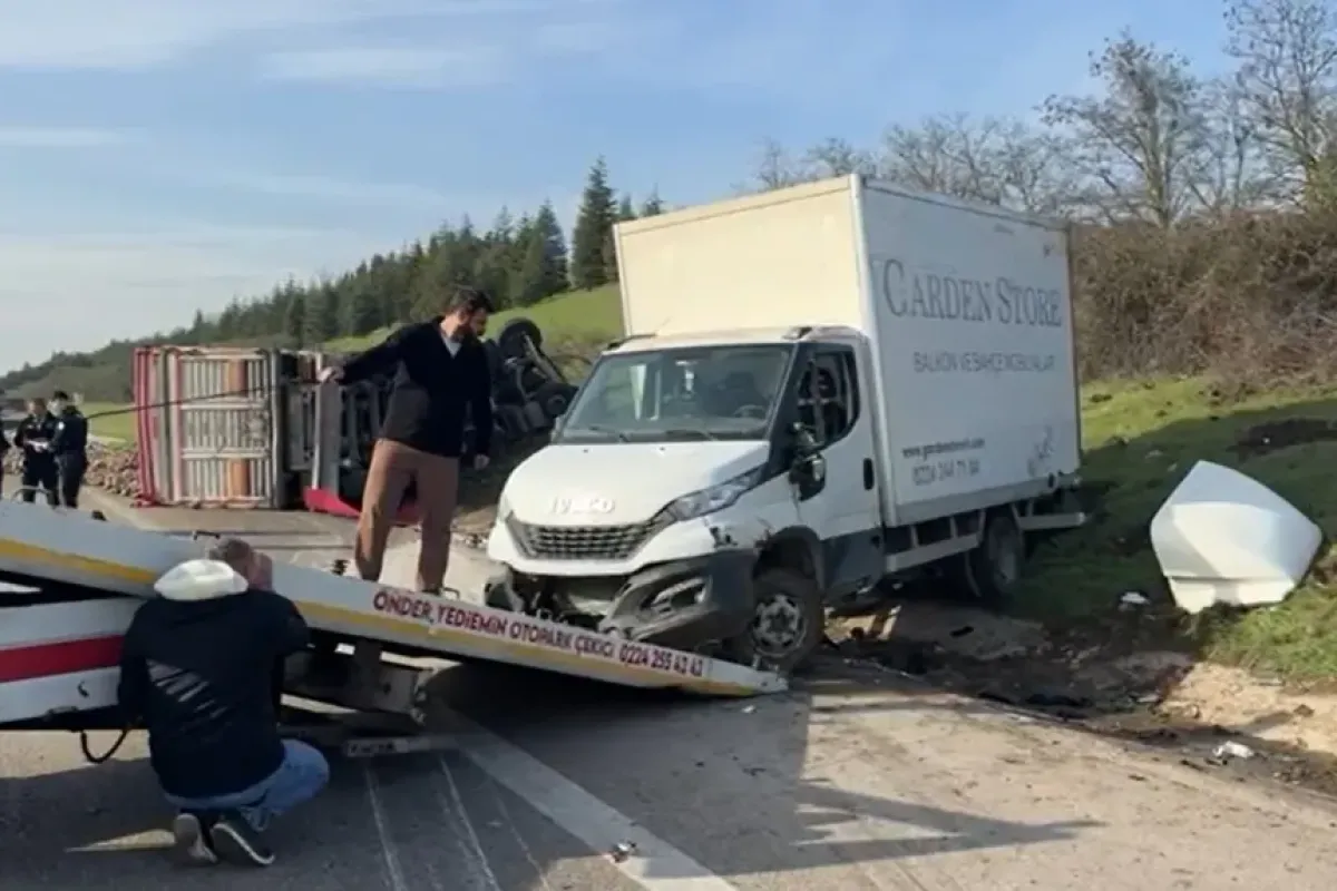 Feci kazada İnegöllü Mobilyacı hayatını kaybetti