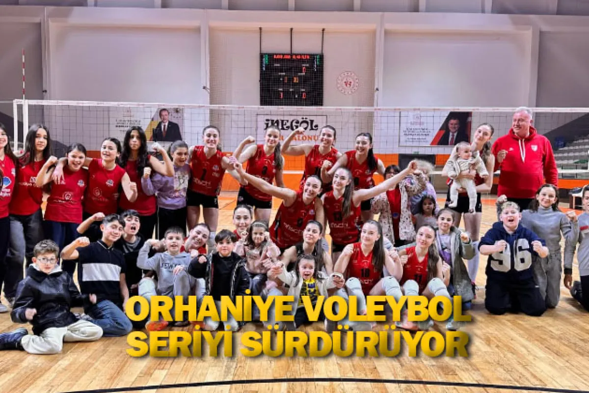 Orhaniye Voleybol seriyi sürdürüyor