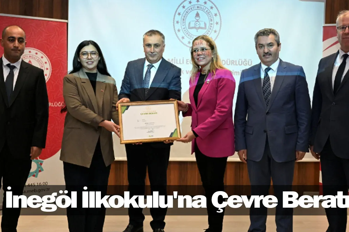 İnegöl İlkokulu'na Çevre Beratı