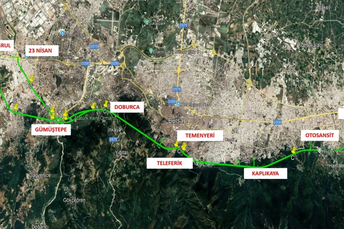 Bursa’nın ulaşım sorununa harita mühendislerinden reçete