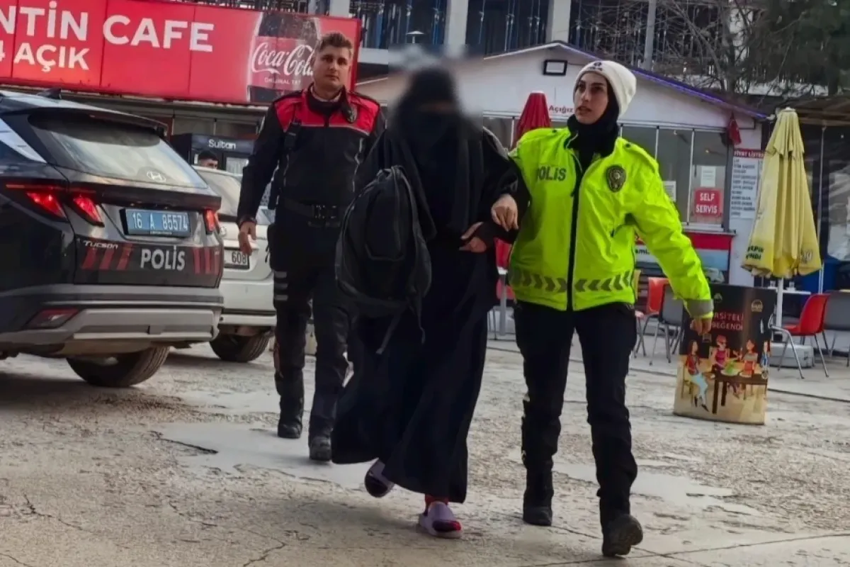 Polis, hareketlerinden şüphelenince ...
