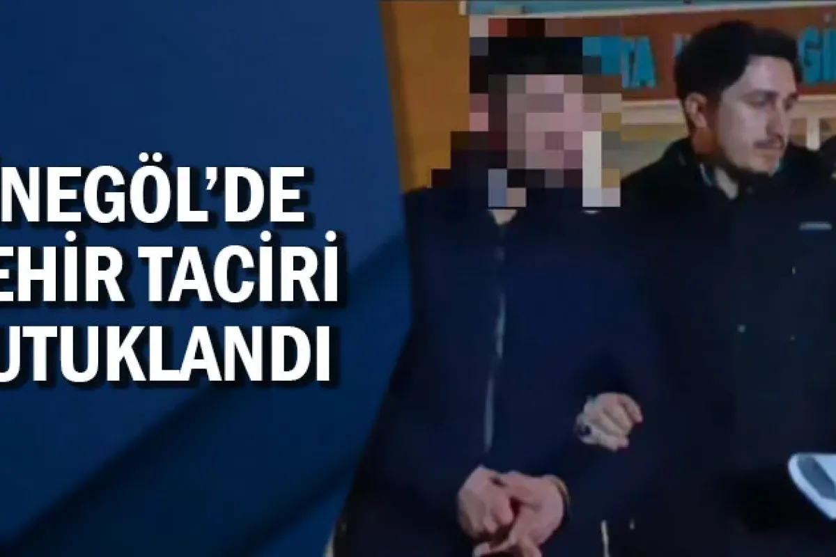 İnegöl zehir taciri tutuklandı!