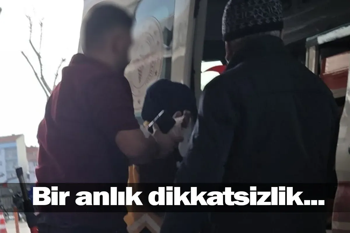 Bir anlık dikkatsizlik...
