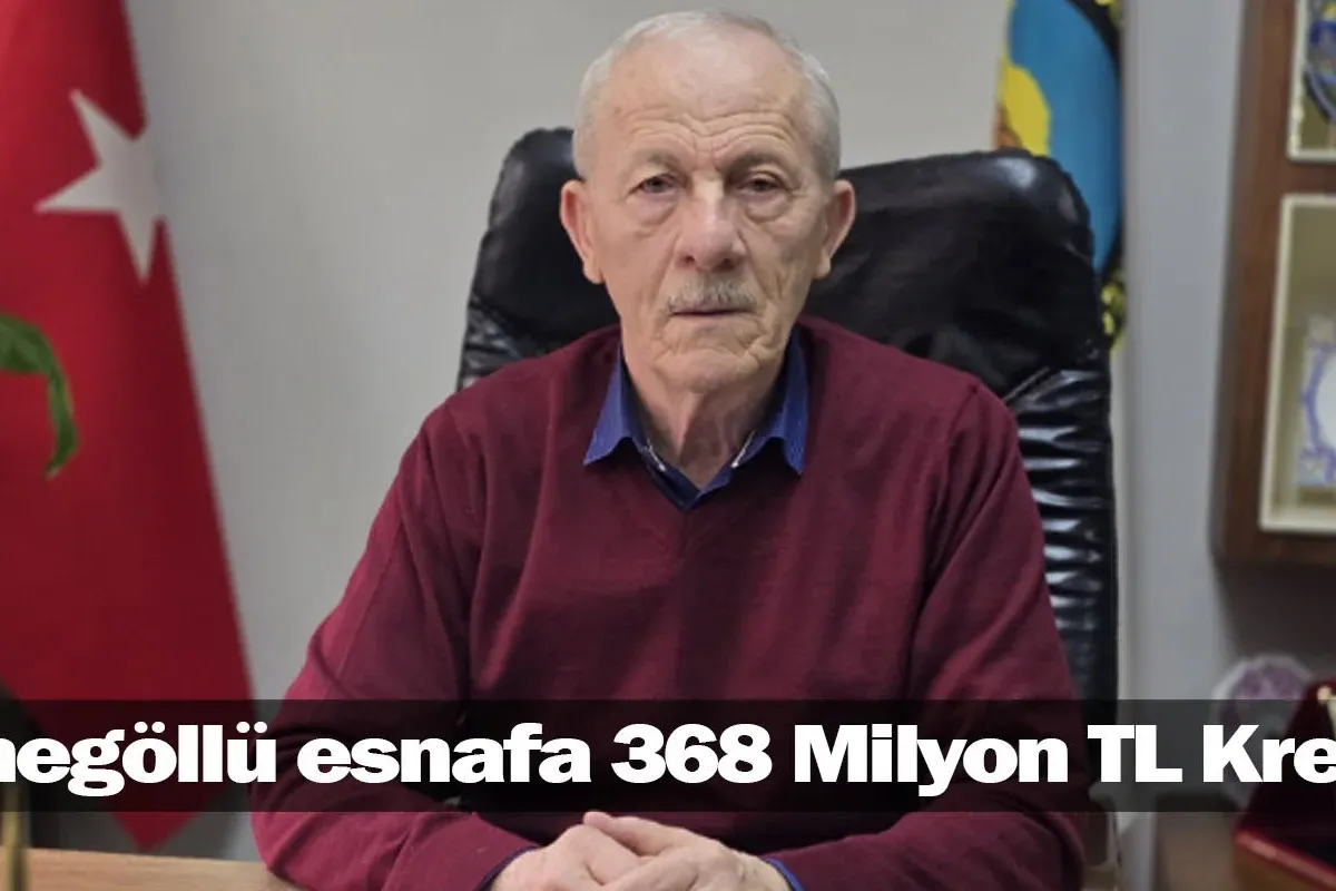İnegöllü esnafa 368 Milyon TL Kredi