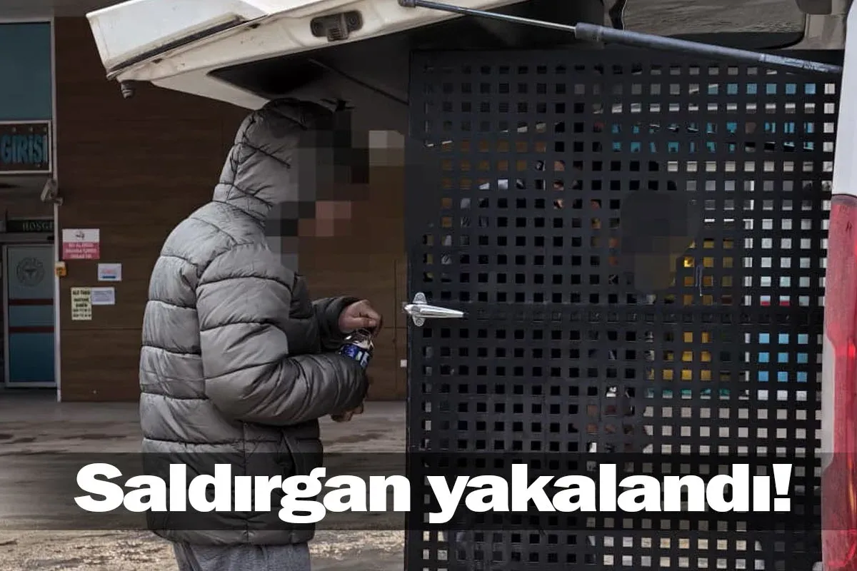 Saldırgan yakalandı!