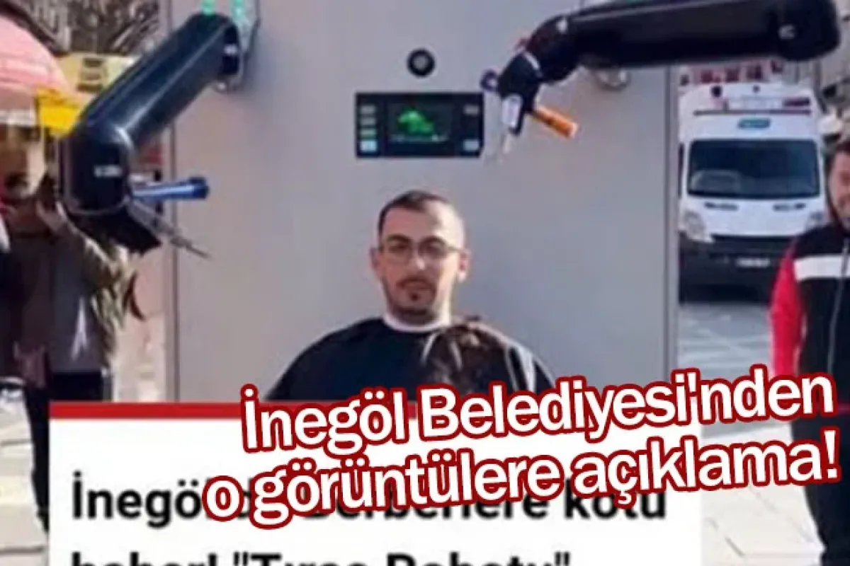 İnegöl Belediyesi'nden o görüntülere açıklama!