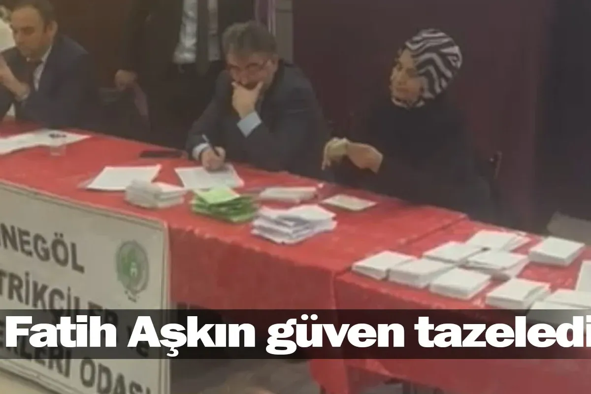 Fatih Aşkın güven tazeledi