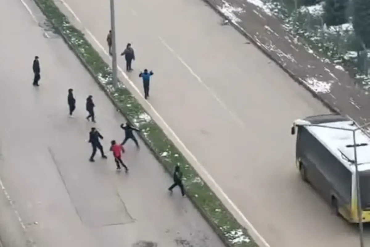 İnegöl’de kartopu gerginliği!
