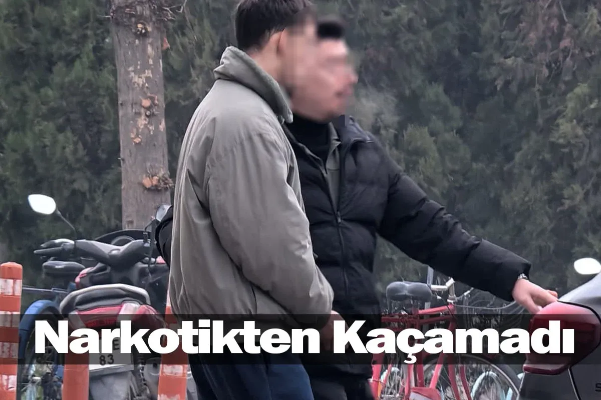 İnegöl'de narkotikten kaçamadı