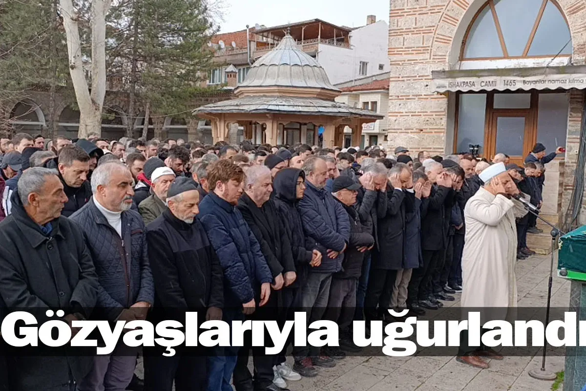 Gözyaşlarıyla uğurlandı