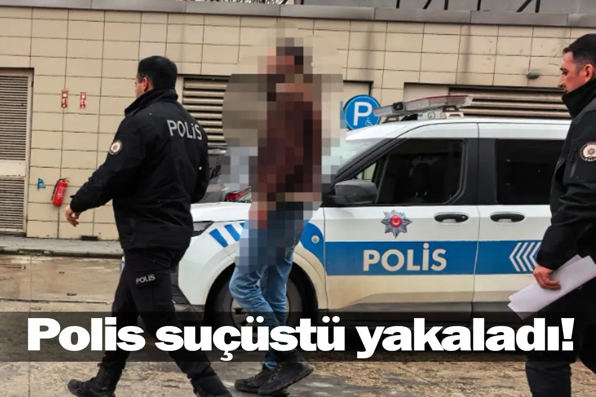 Polis suçüstü yakaladı!
