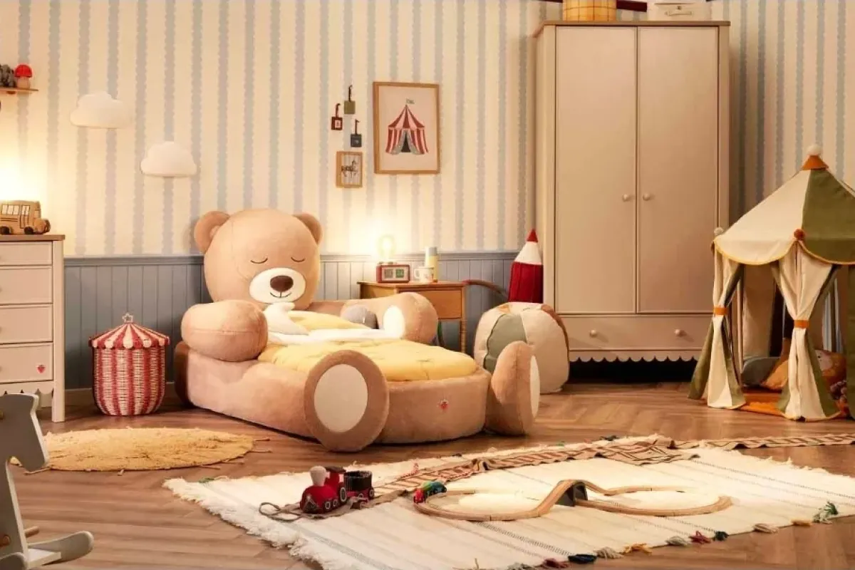 Çilek'ten Yeni Uyku Arkadaşı: Teddy Ayıcık Karyola