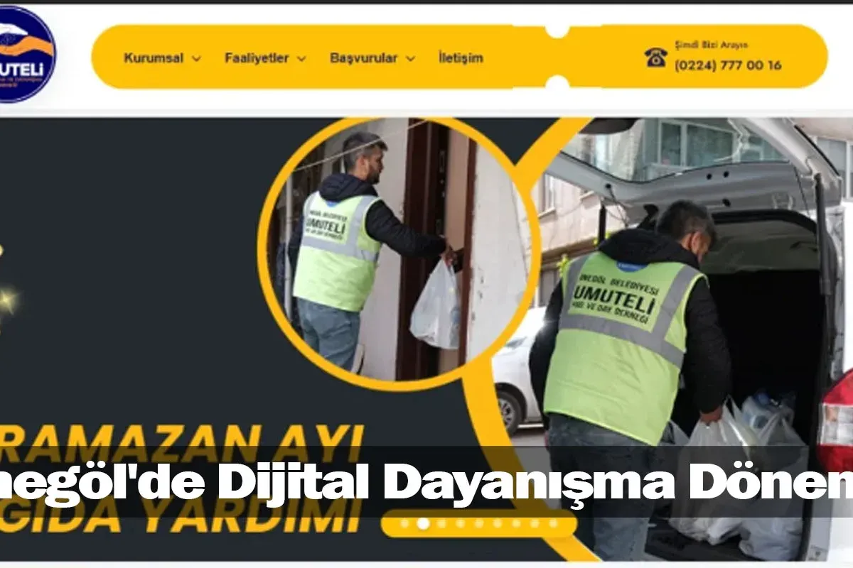 İnegöl'de Dijital Dayanışma Dönemi