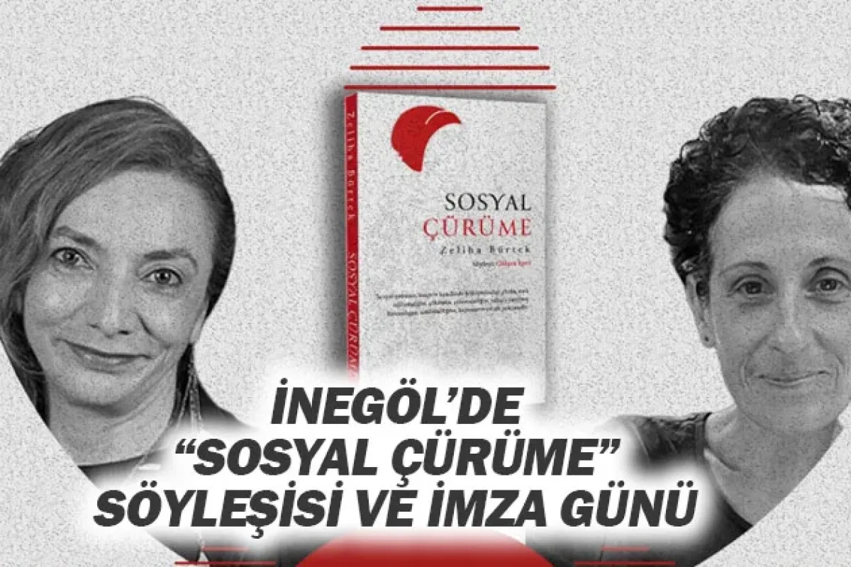 İnegöl’de “Sosyal Çürüme” Söyleşisi ve İmza Günü