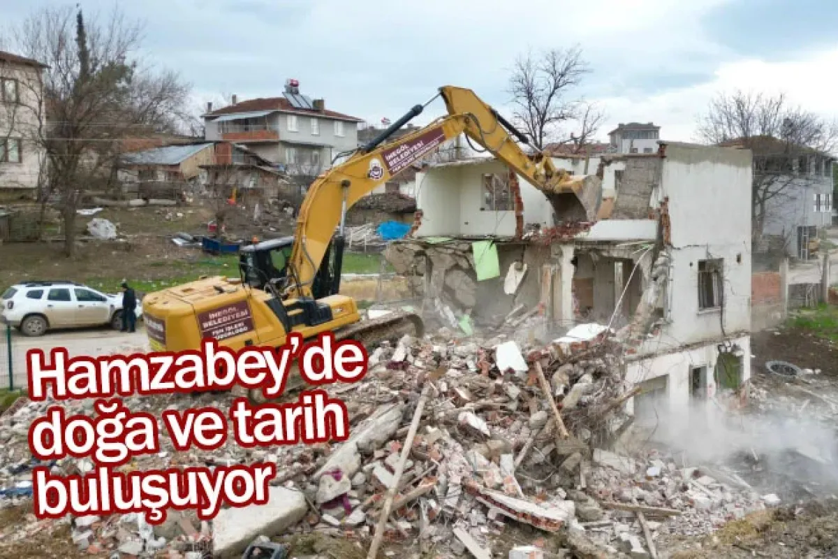 Hamzabey’de doğa ve tarih buluşuyor