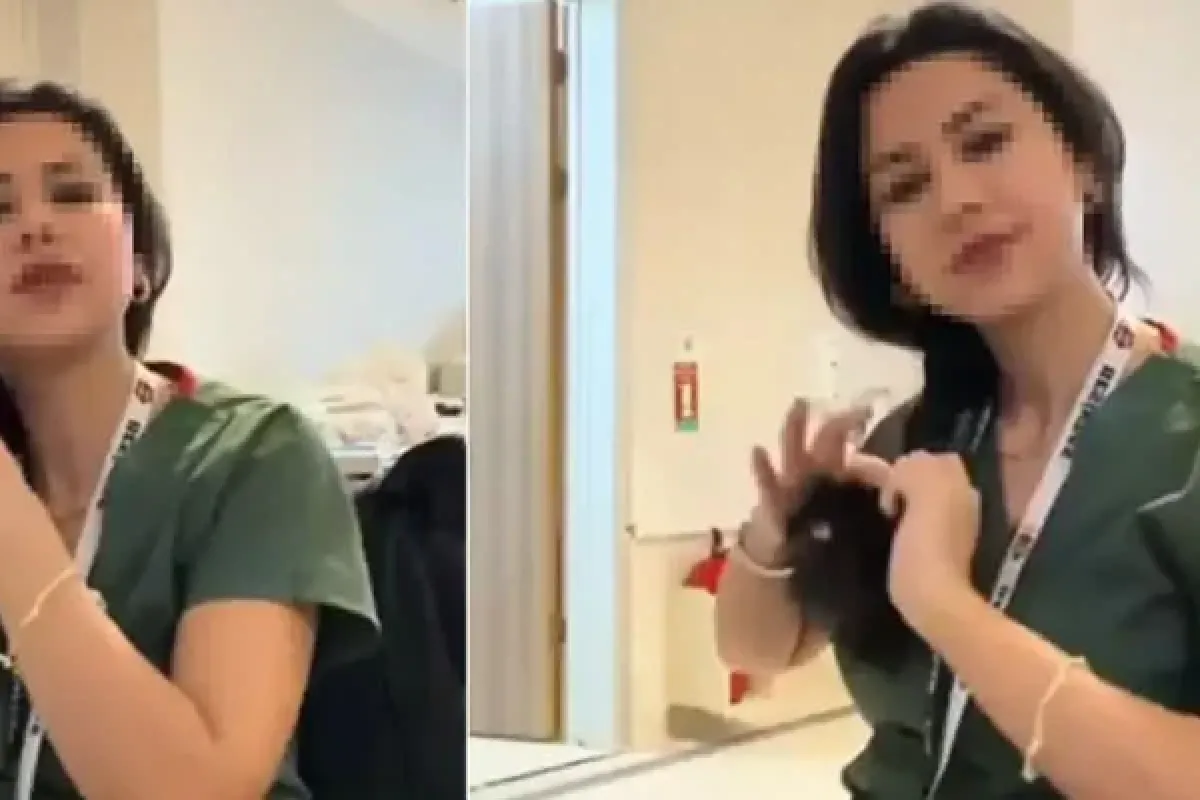 Saç örme akımına katılan hemşire görevinden uzaklaştırıldı