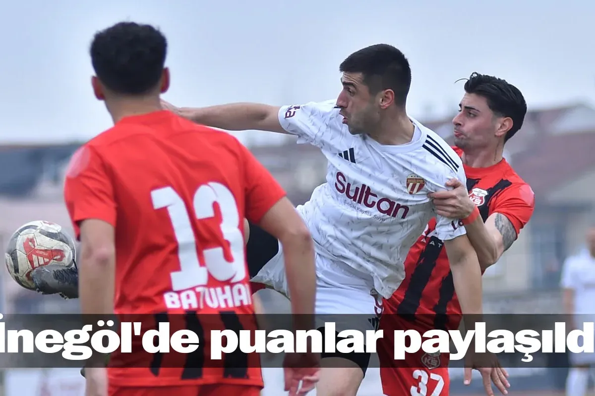 İnegöl'de puanlar paylaşıldı