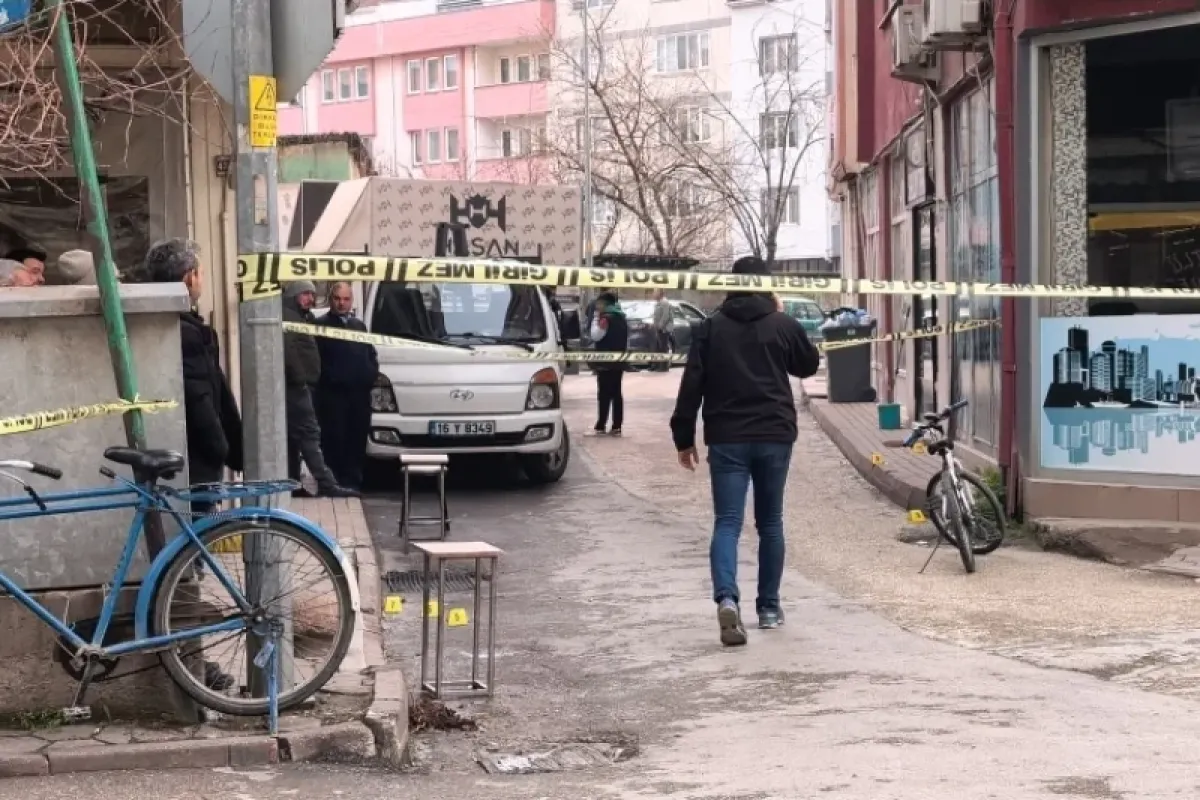 İnegöl'de silahlı saldırı! 1 kişi hayatını kaybetti