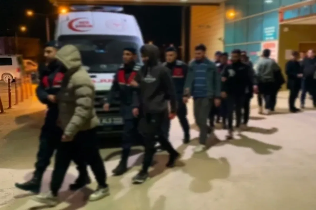 İnegöl'de jandarmadan kaçak göçmen operasyonu