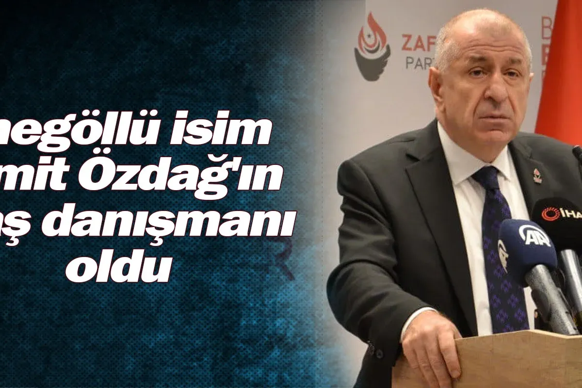 İnegöllü isim Ümit Özdağ'ın baş danışmanı oldu