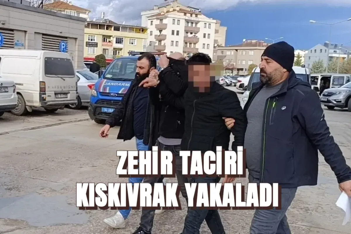 İnegöl'de zehir taciri kıskıvrak yakalandı