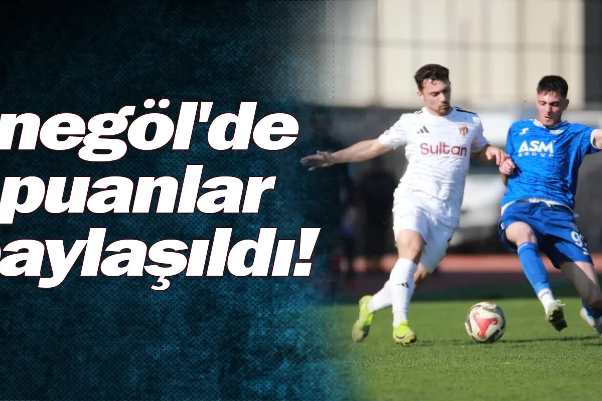 İnegöl'de puanlar paylaşıldı!