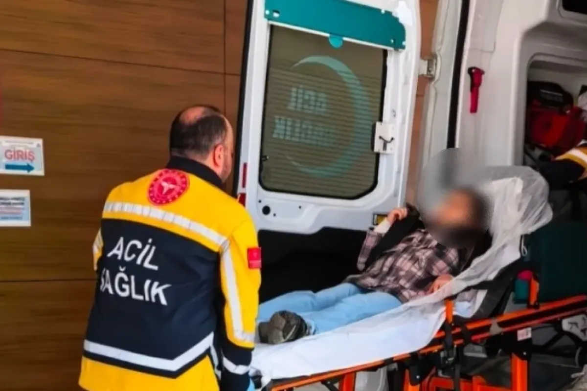 Önüne çıkan araca çarpmamak isterken...
