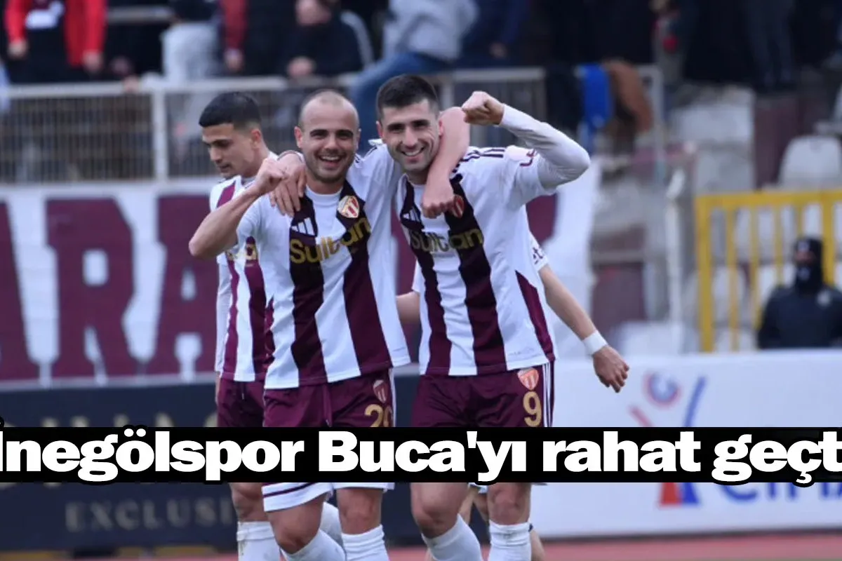 İnegölspor Buca'yı rahat geçti!