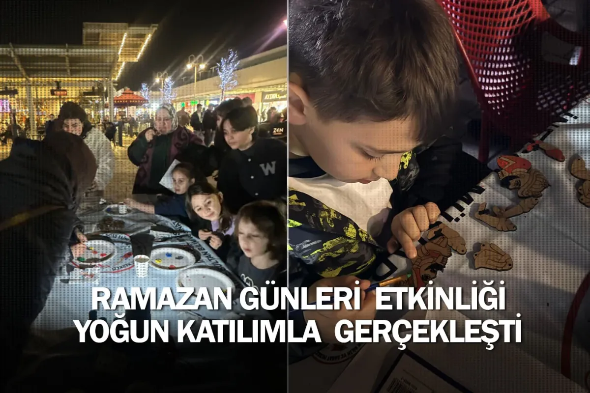 Ramazan Günleri Etkinliği yoğun Katılımla Gerçekleşti
