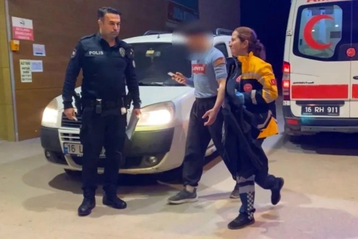 İnegöl'de bıçaklı kavga!