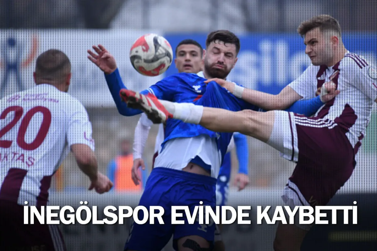 İnegölspor evinde kaybetti