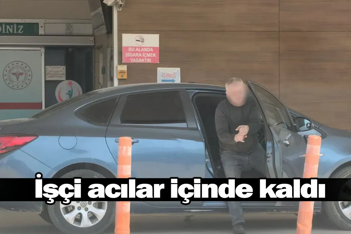 İnegöl'de işçi acılar içinde kaldı