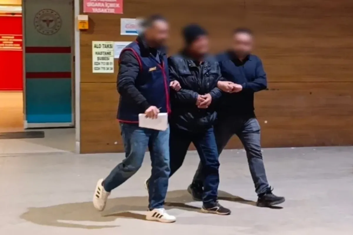 Dolmuşta yakalandı!