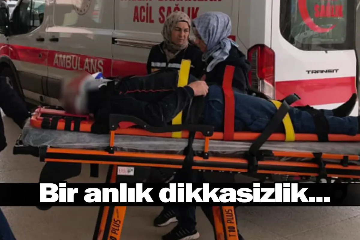 Bir anlık dikkatsizlik...