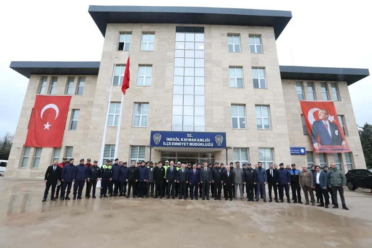 İnegöl protokolü bayramlaştı