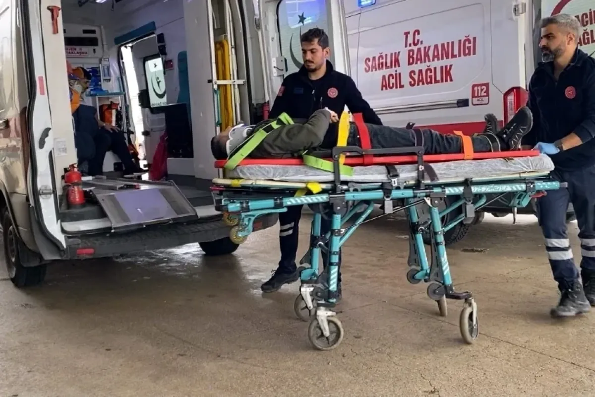 İnegöl'de korkutan kaza