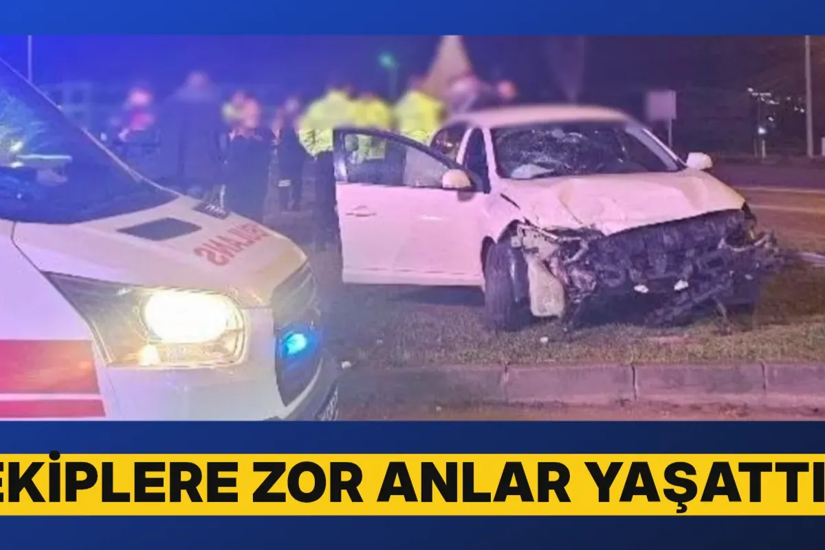 Ekiplere zor anlar yaşattı!