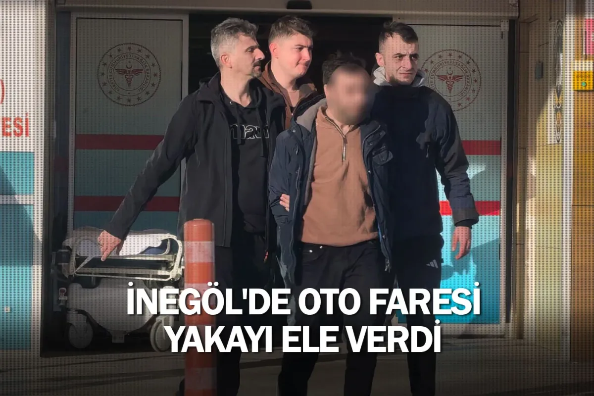 İnegöl'de oto faresi yakayı ele verdi
