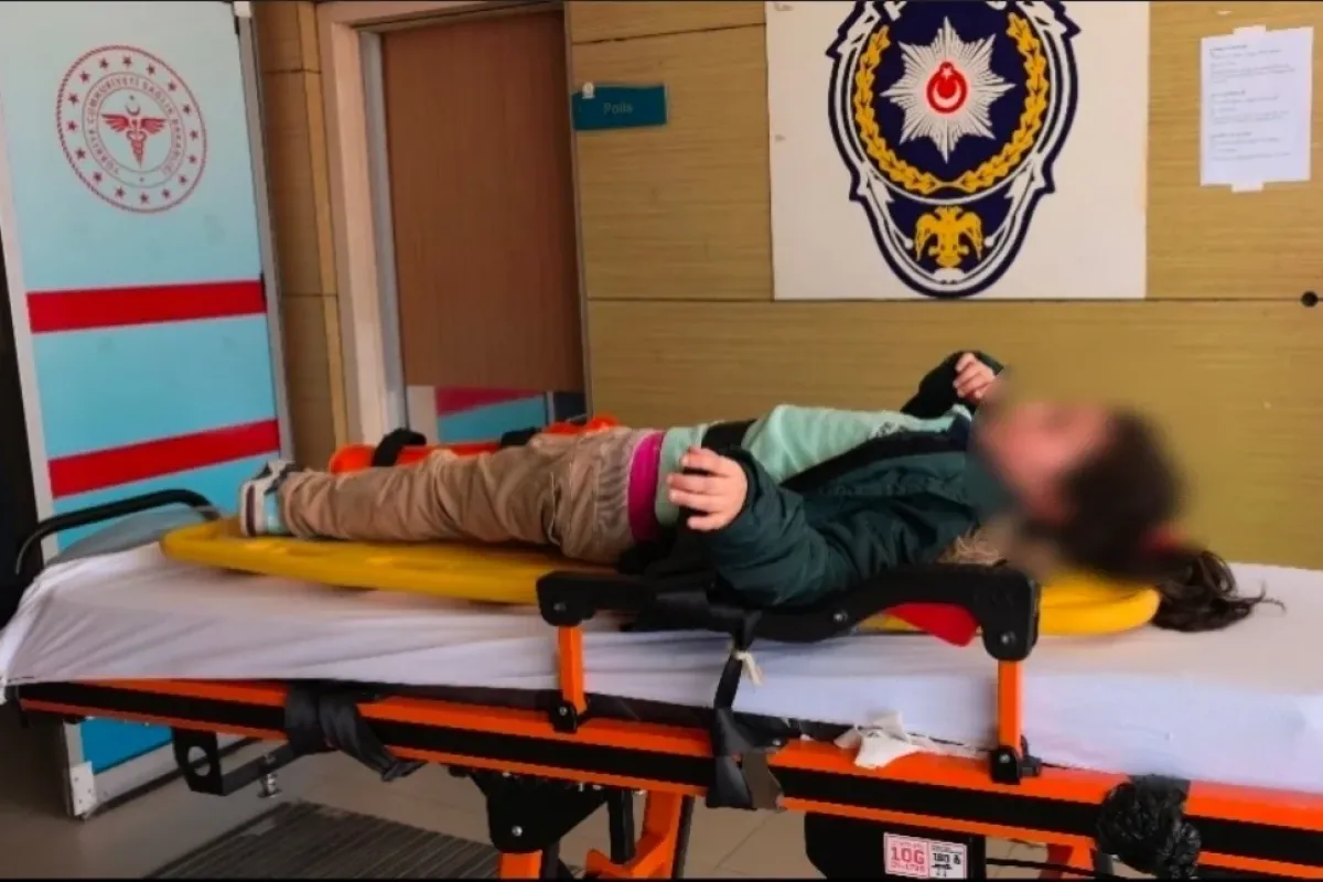 Karşıdan karşıya geçmek isterken ...